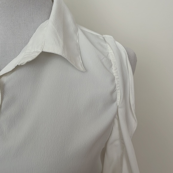 Walter Baker Open Shoulder Button Down Shirt - Picture 5 of 10